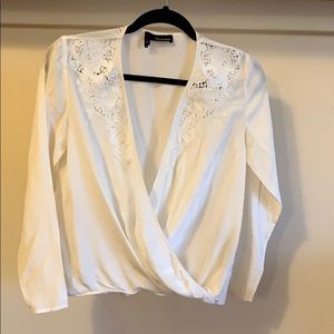 The Kooples White Silk blouse